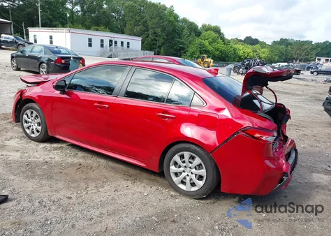 2020 Toyota Corolla Le z USA, uszkodzony, nr VIN JTDEPRAE5LJ111965